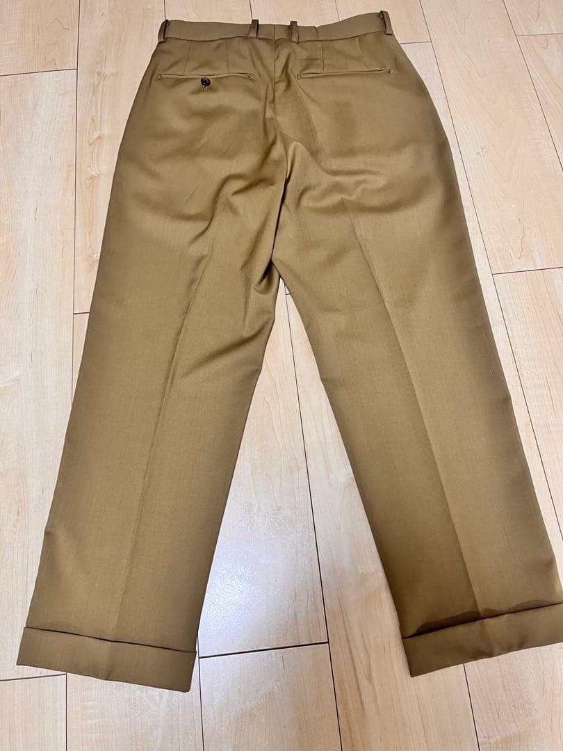 ワコマリア　プリーツトラウザー　スラックス　TYPE2