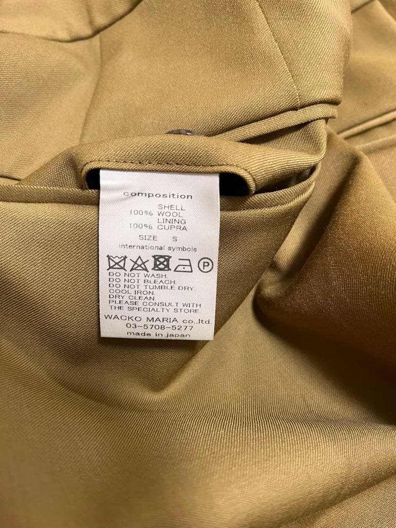 ワコマリア　プリーツトラウザー　スラックス　TYPE2