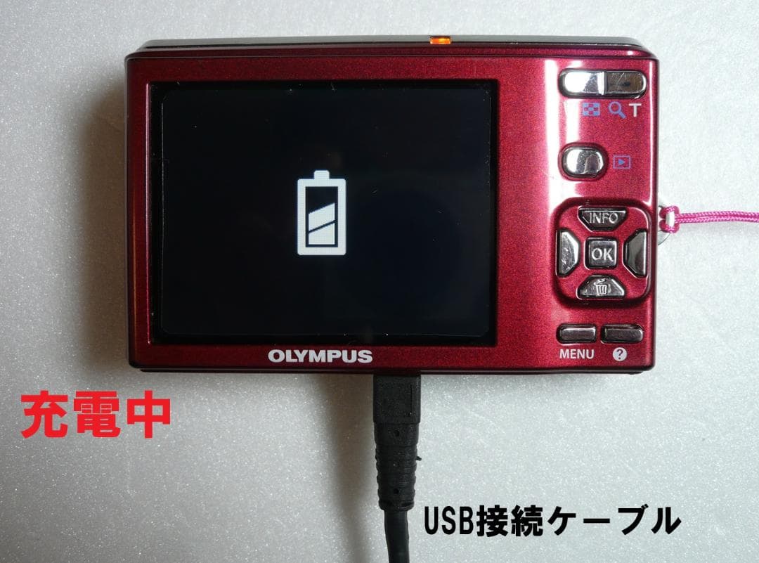 OLYMPUS FE-4050❤️新品バッテリー⭕️実働品★4倍★1200万画素