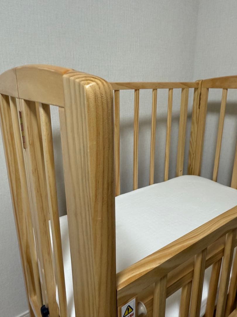 大和屋 ベビーベットリリト 専用マットレス付き