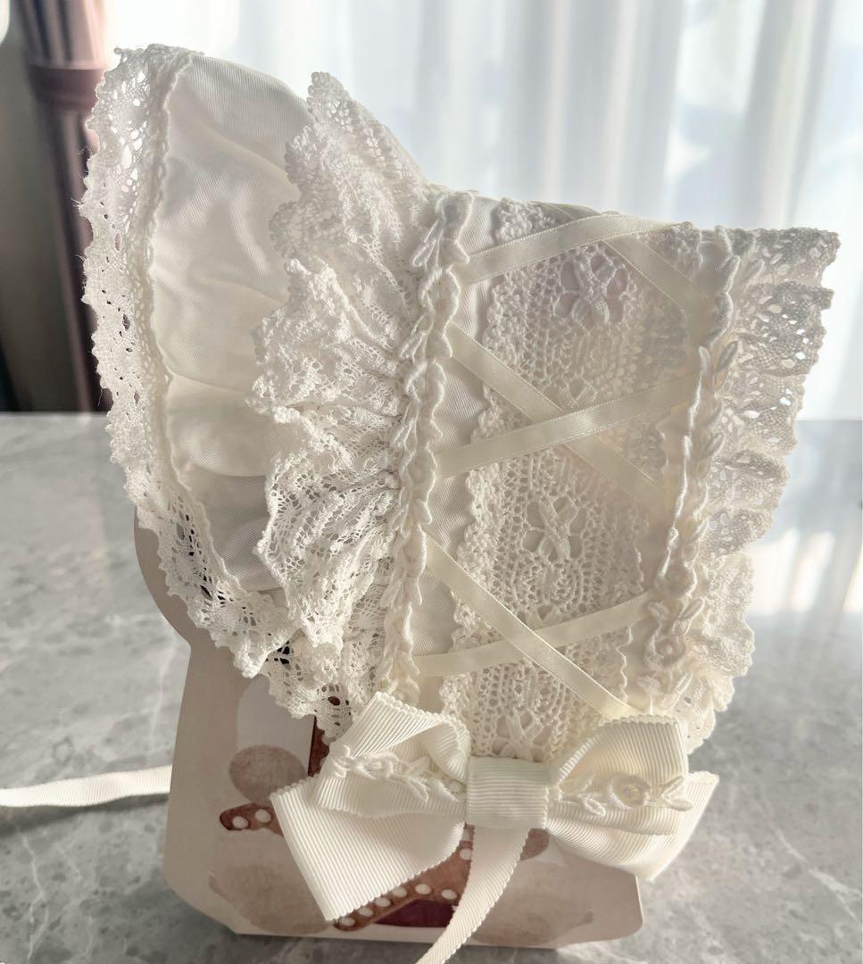 ボンネ風ヘッドドレス