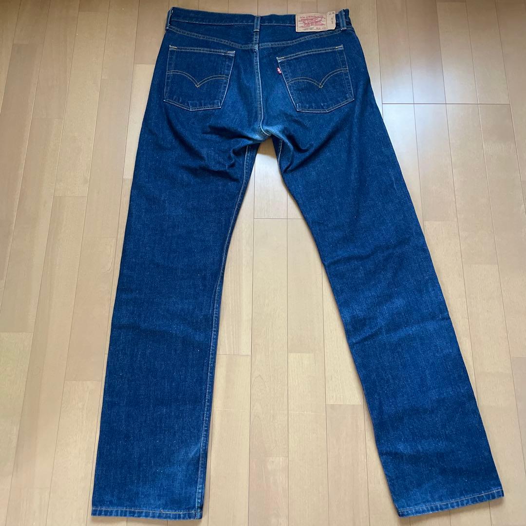 【濃紺】00s Levi's 505 USA製　ボタン裏532