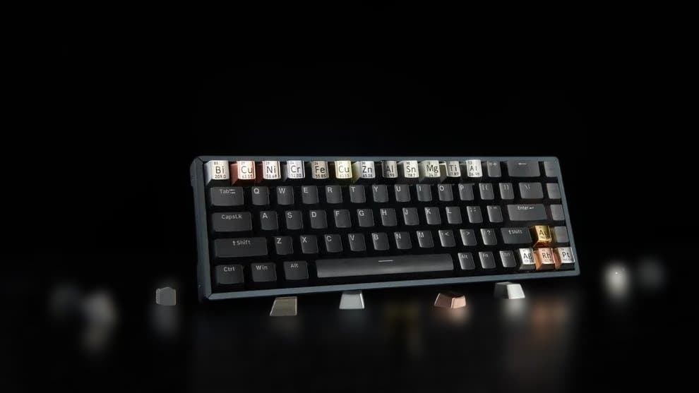 awekeys 周期表メタルキーキャップ 16個入り