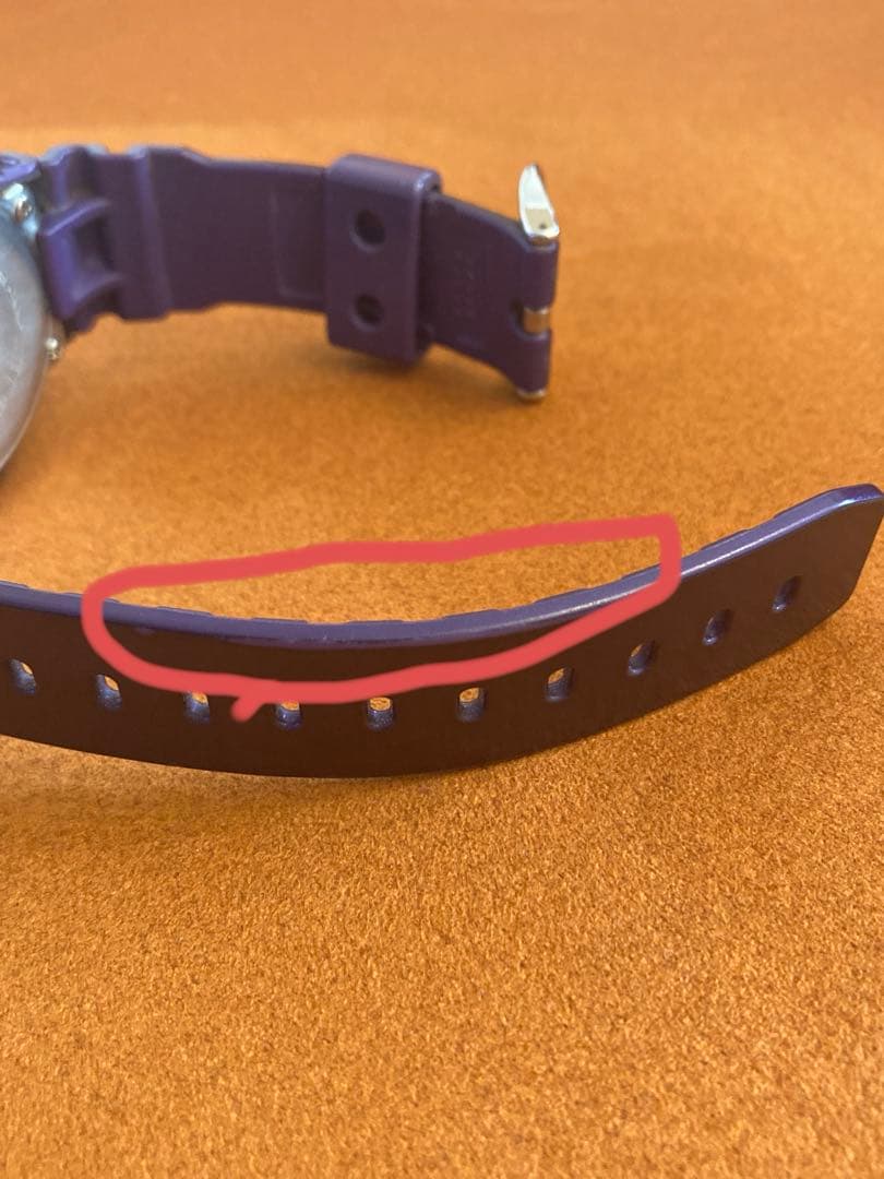 G-SHOCK DW-6900CC パープル