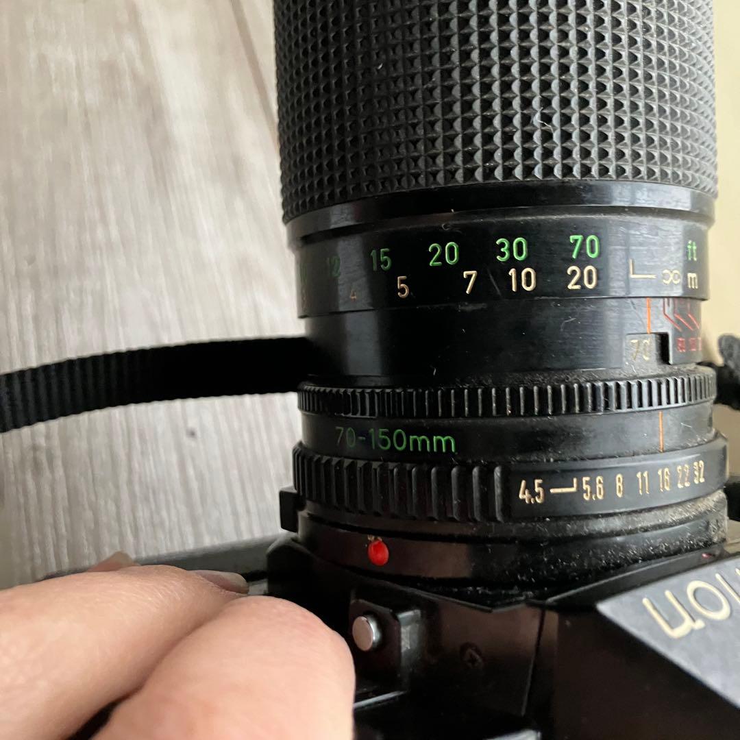 E壁【希少】Canon AL-1 & FD 70-150mm F4.5 レトロ