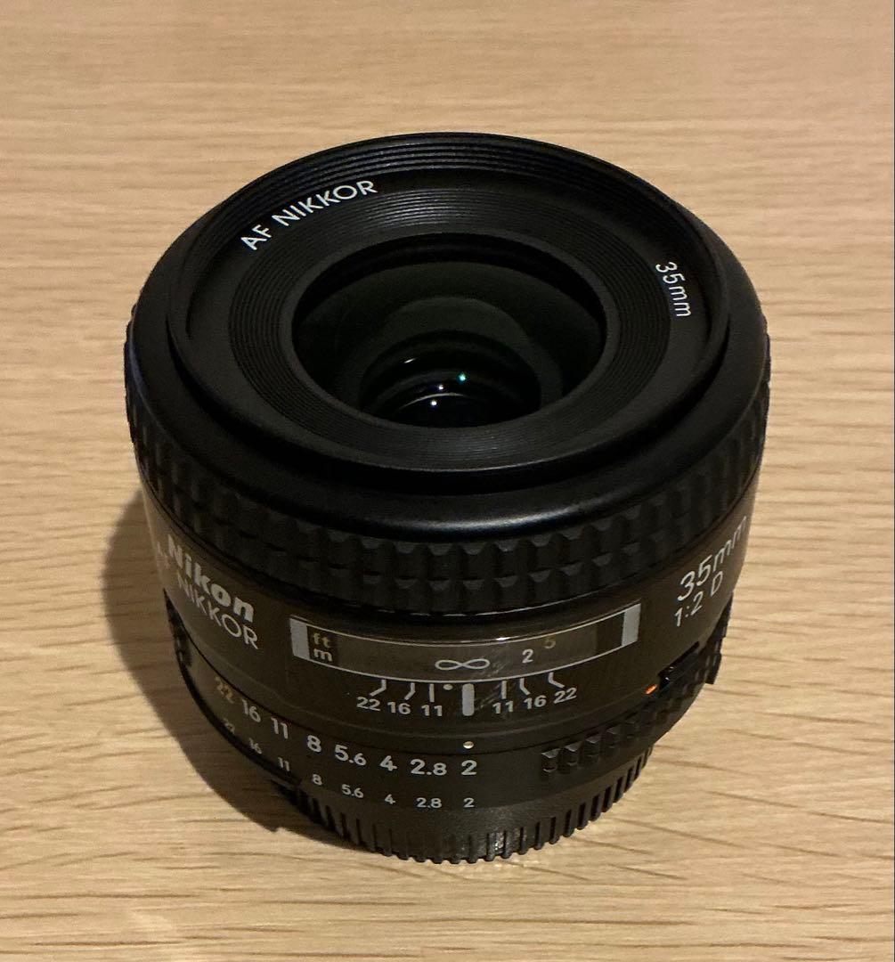 美品 Nikon AF Nikkor 35mm F2 D ニコン 単焦点