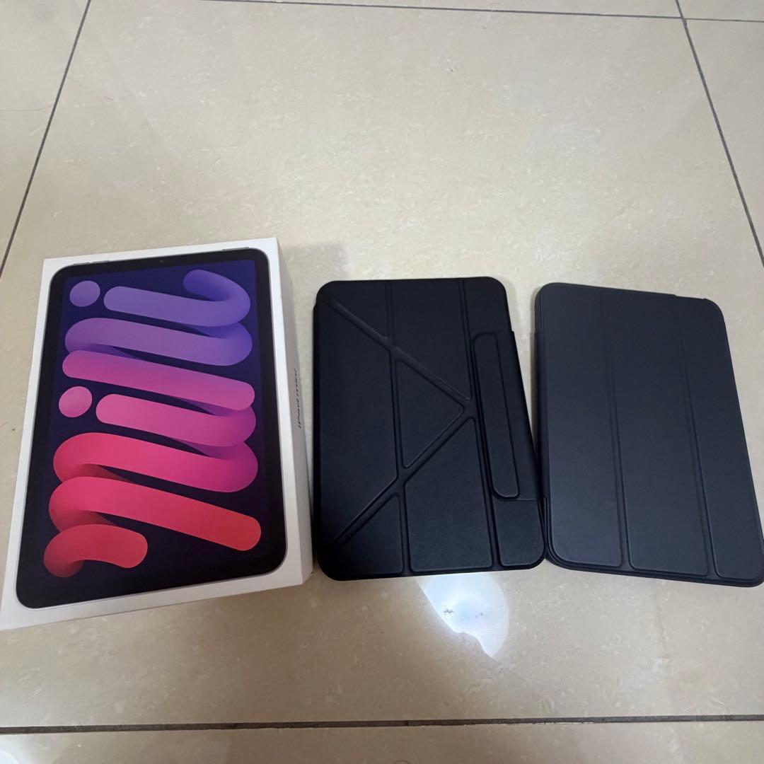 【超美品】iPad mini7 A17pro Wi-Fiモデルケース2つ付