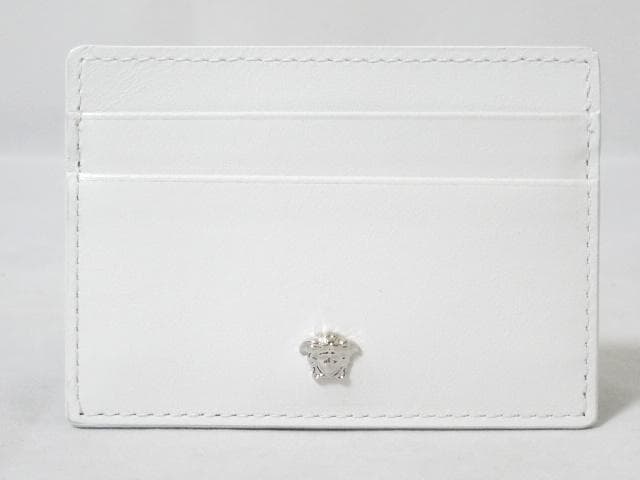 ヴェルサーチ VERSACE カードケース 名刺入れ ホワイト 【未使用】