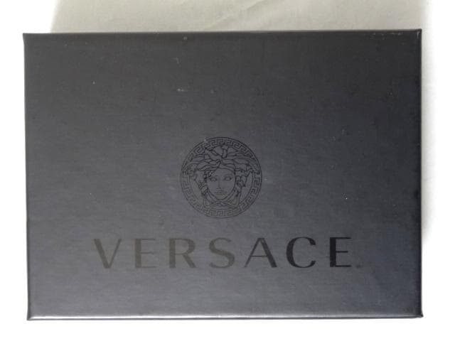 ヴェルサーチ VERSACE カードケース 名刺入れ ホワイト 【未使用】