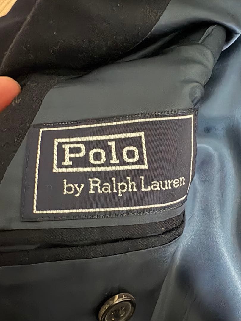 ⭐*️様 Ralph Lauren ネイビー ダブル 金ボタンテーラードジャケッ