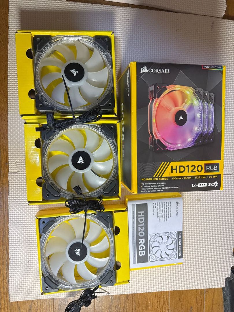 自作のコンピューターファン