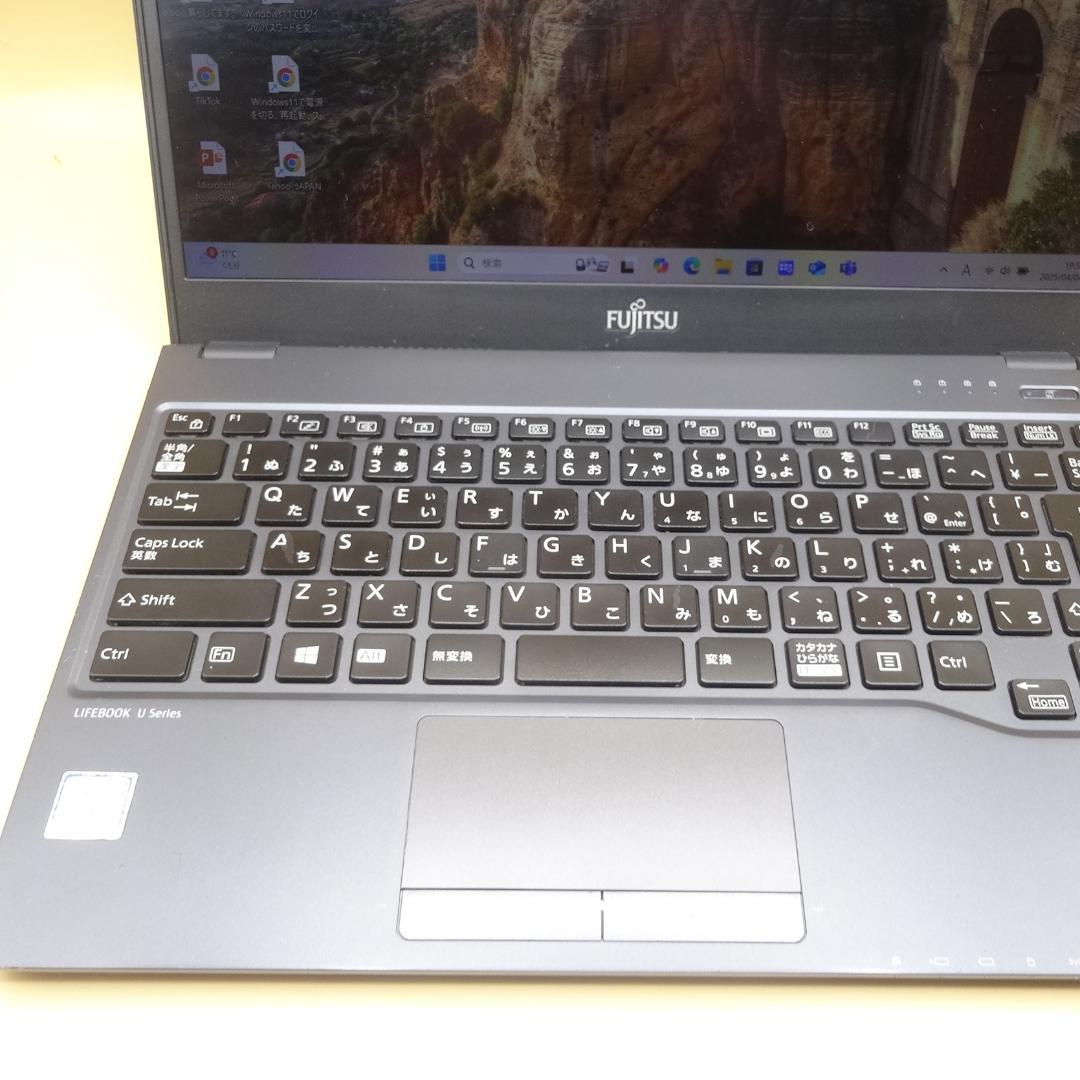 富士通 B5 快速起動10秒 Office 2021 LIFEBOOK ⑦