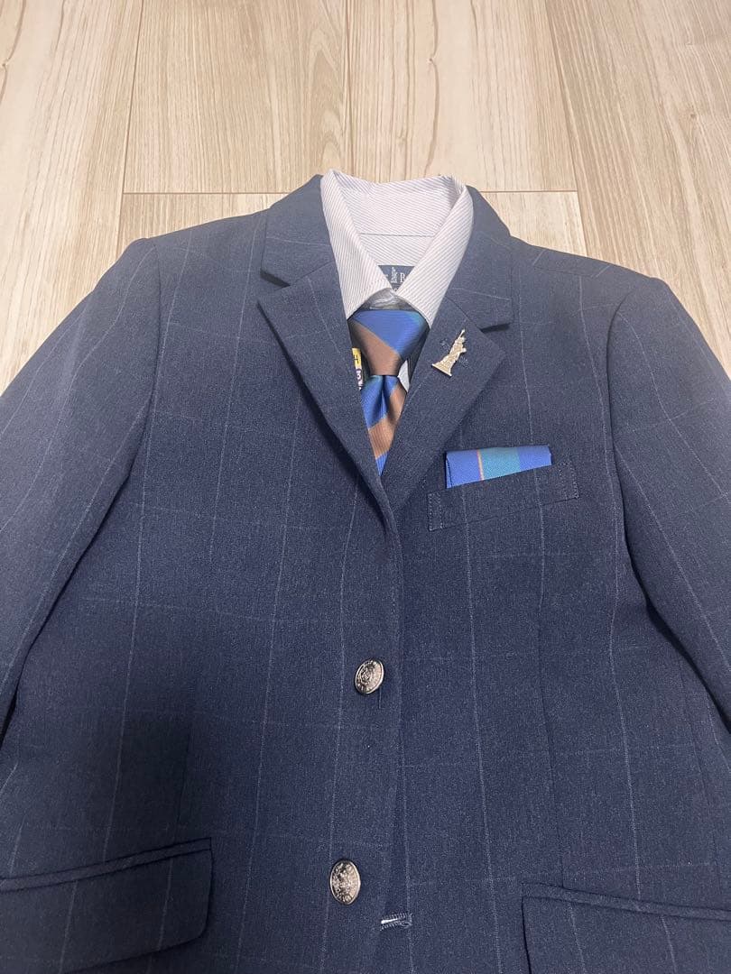 【美品】EAST BOY フォーマルスーツ ネイビー 130 卒園式 入学式