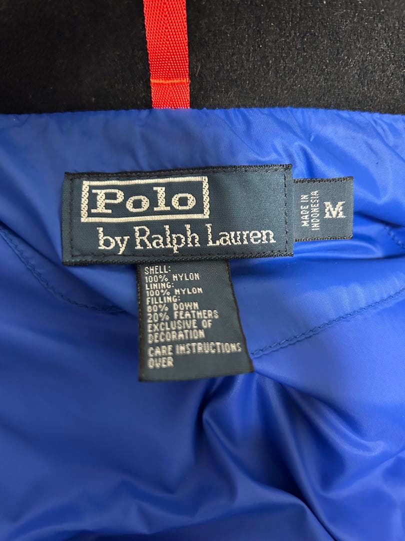 POLO by Ralph Lauren ダウンベスト 赤 ビッグポニー USA