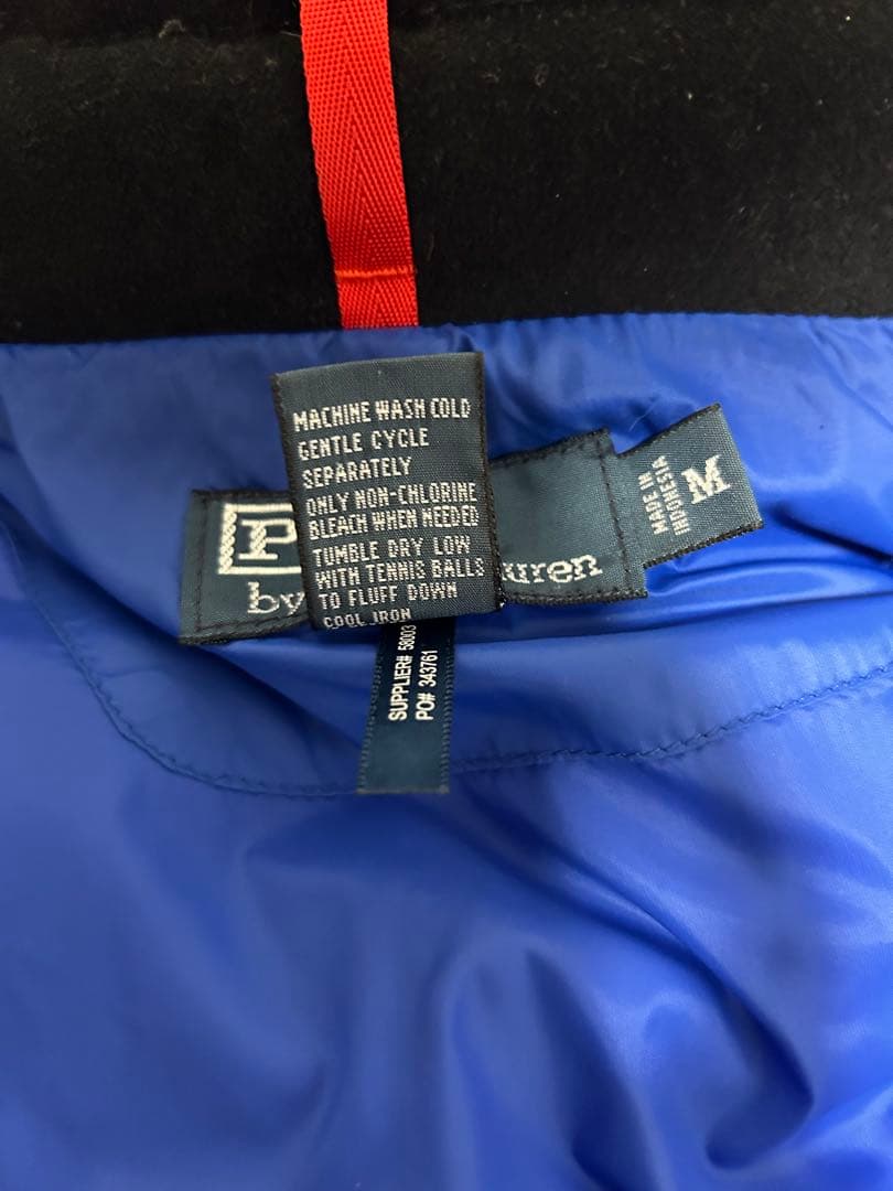 POLO by Ralph Lauren ダウンベスト 赤 ビッグポニー USA