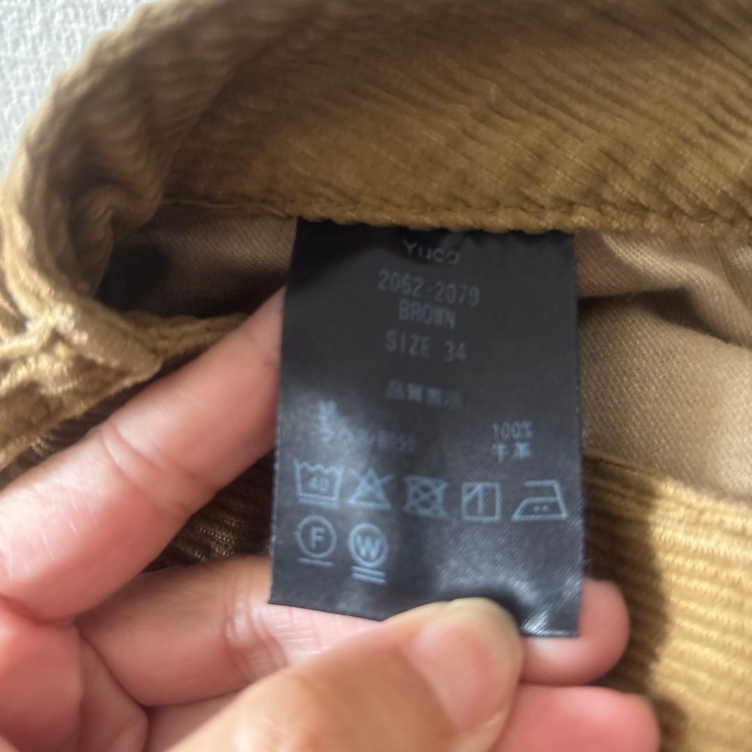 Yuco / BROWN 34サイズ　the shishikui シシクイ