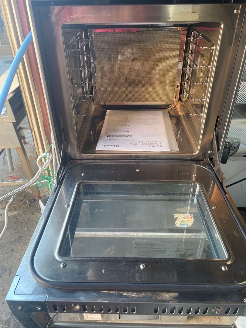 美品！Rinnai ガス高速オーブン RCK-10AS