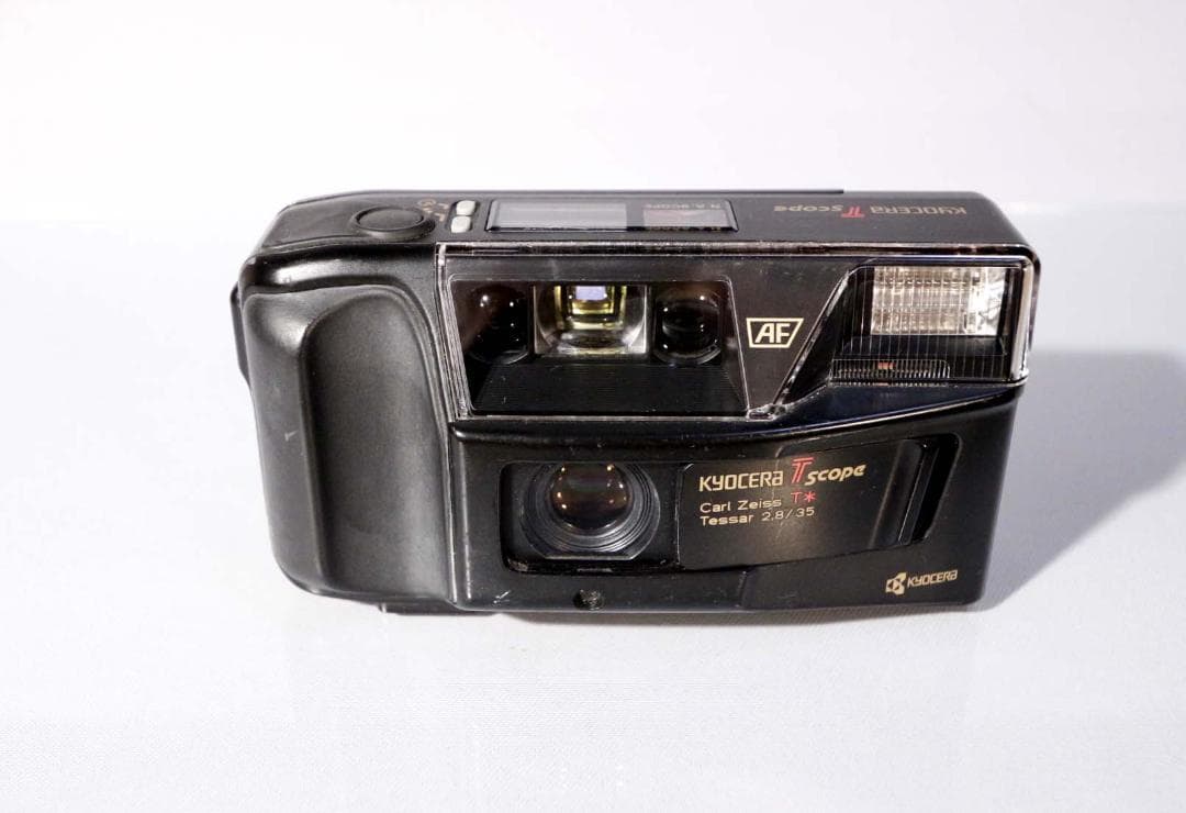 稀少■京セラ■フィルムカメラ■T Scope Carl Zeissレンズ 動作品