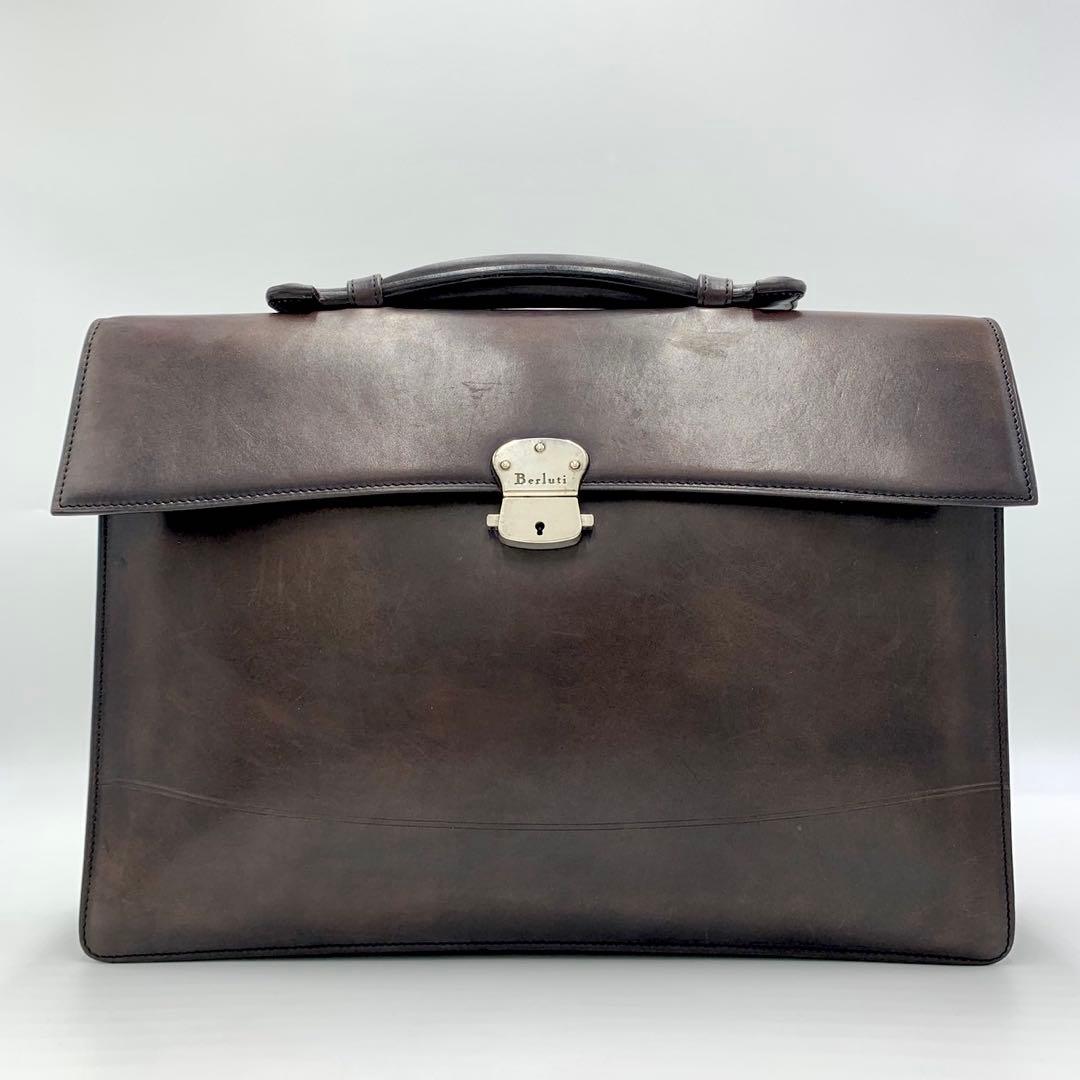 ［極美品］ベルルッティ エクリトワール ブリーフケース ビジネスバッグ