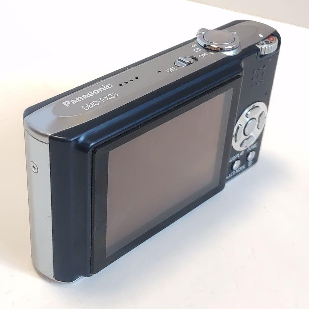 動作確認済み パナソニック LUMIX DMC-FX33 オールドコンデジ