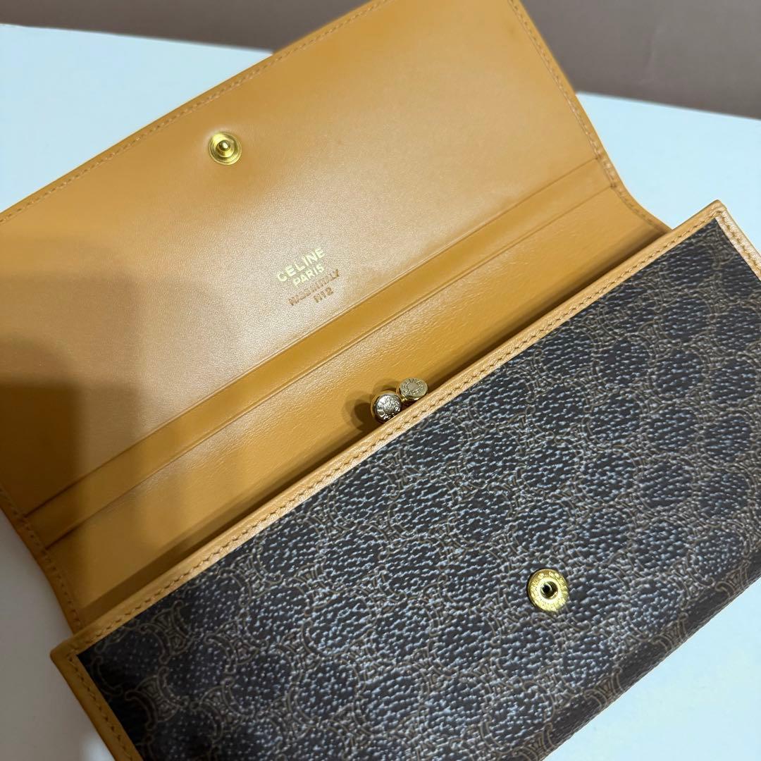 CELINE マカダム柄 長財布 未使用品 箱付