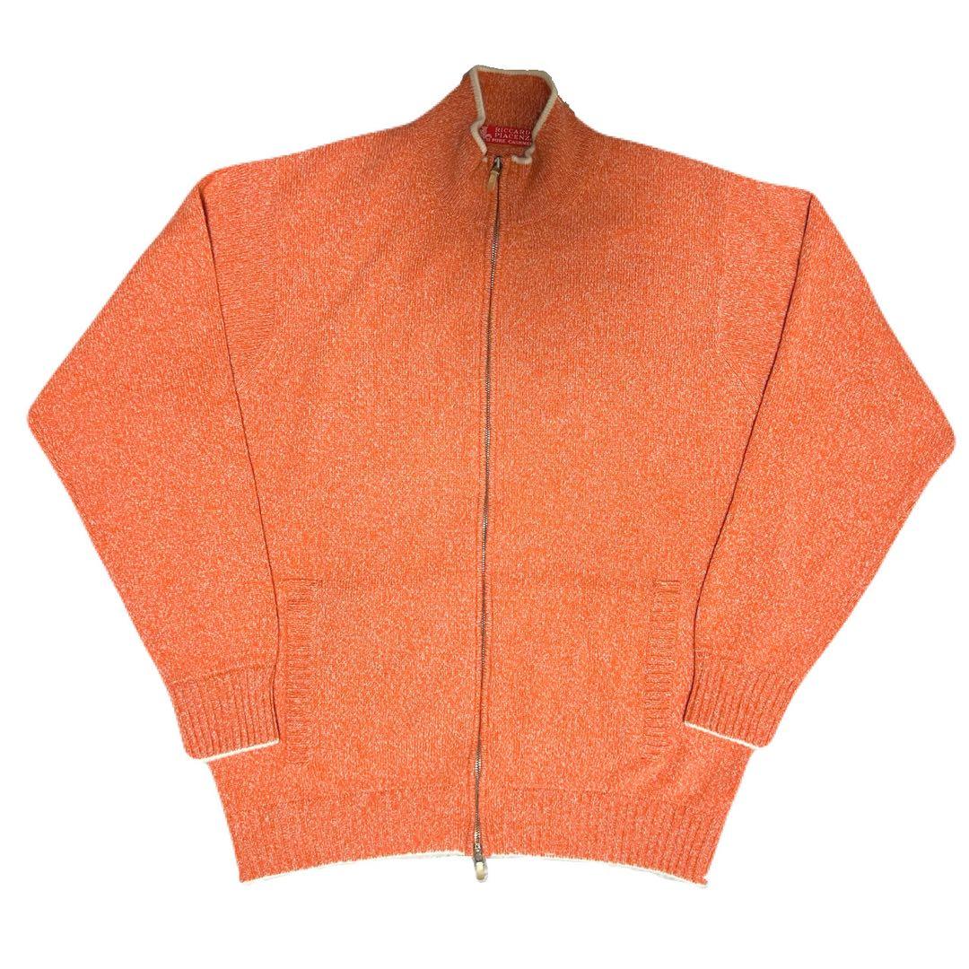 ピアチェンツァ　ジップ　セーター　ニット　カーディガン　カシミヤ　イタリア製