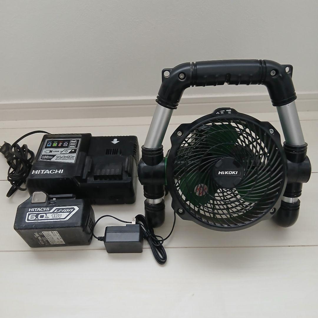 S*i様 HIKOKI 18V バッテリー扇風機 6.0Ah