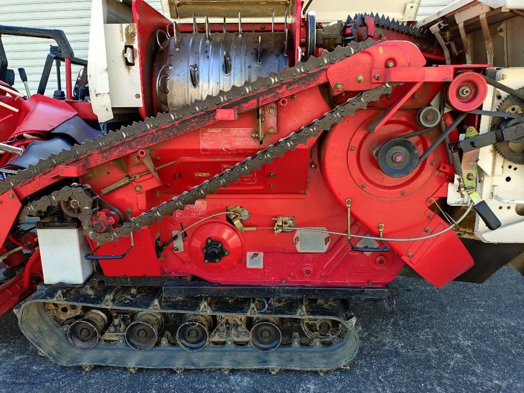 ヤンマー2条刈り袋どりコンバインCA125M2025年可動品現状渡し直接引取限定