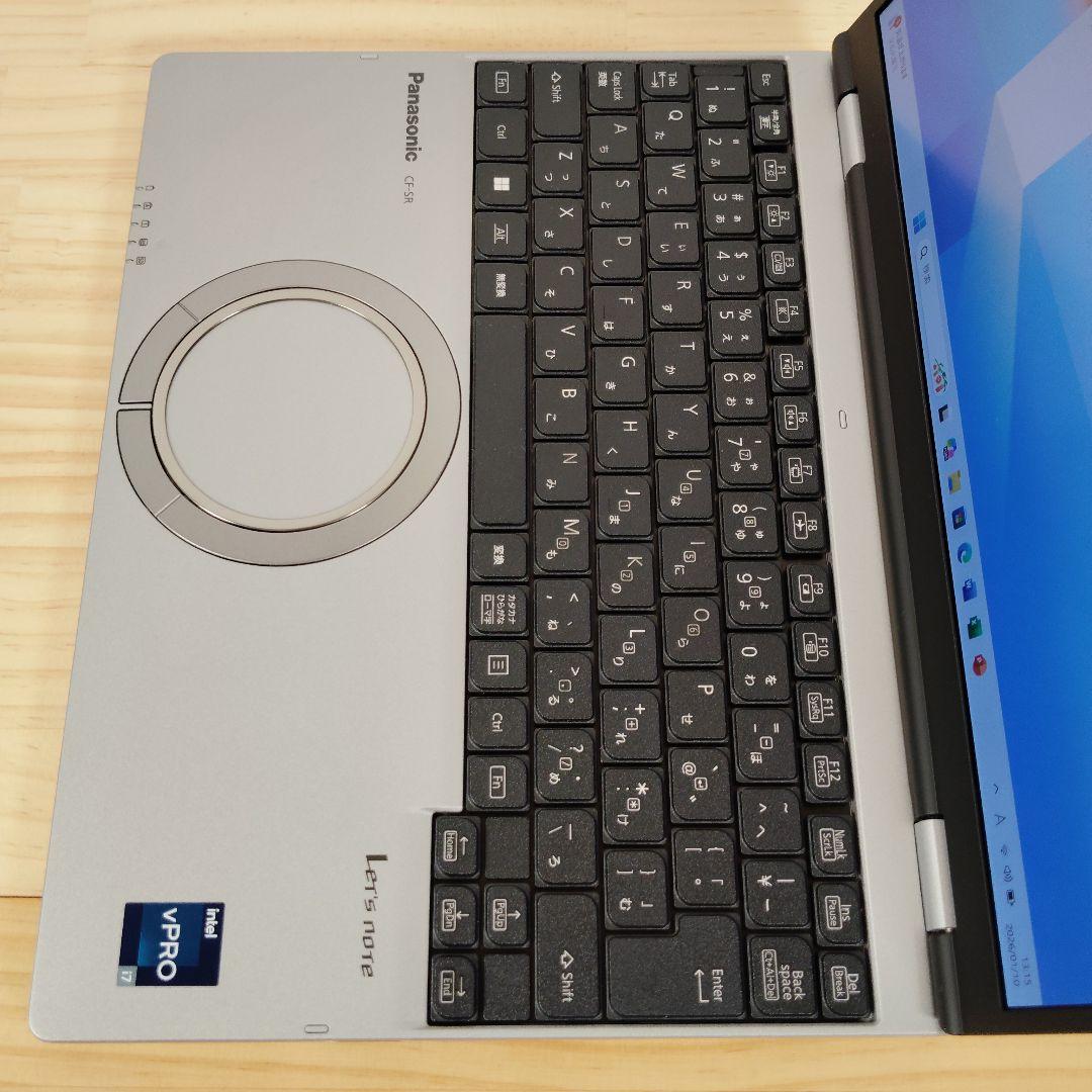 超美品 日本製 レッツノート SR3 12世代i7 1270P 16GB 2TB