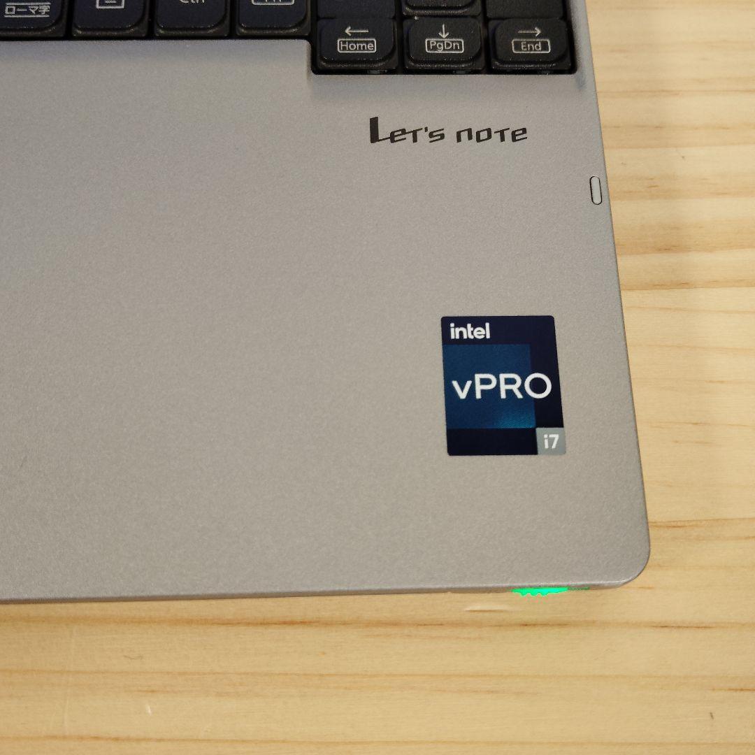 超美品 日本製 レッツノート SR3 12世代i7 1270P 16GB 2TB