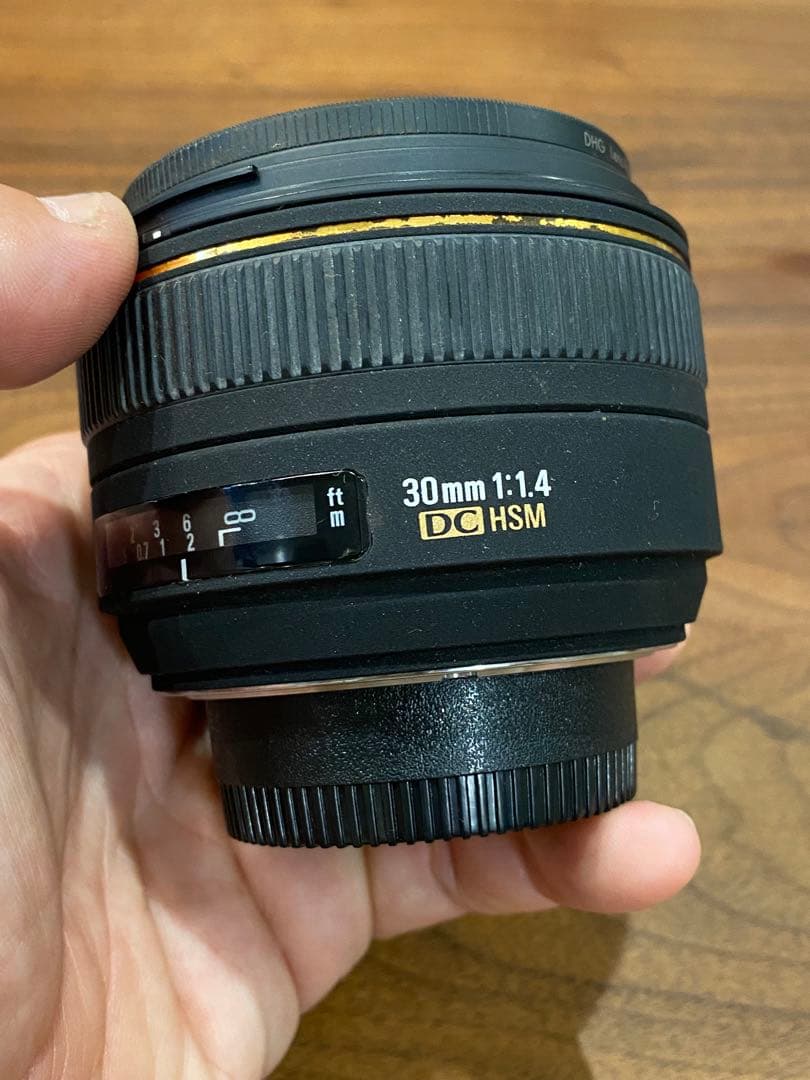 SIGMA 30mm F1.4 EX DC 単焦点 レンズ　ニコンFマウント