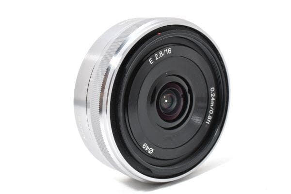 【美品】ソニー SONY E 16mm F2.8 SEL16F28 単焦点レンズ