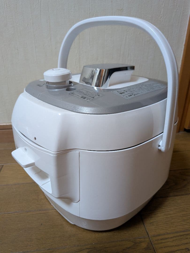 [山善] 電気圧力鍋 マイコン式 2.5L 圧力5段切替EPCA-250M(W)