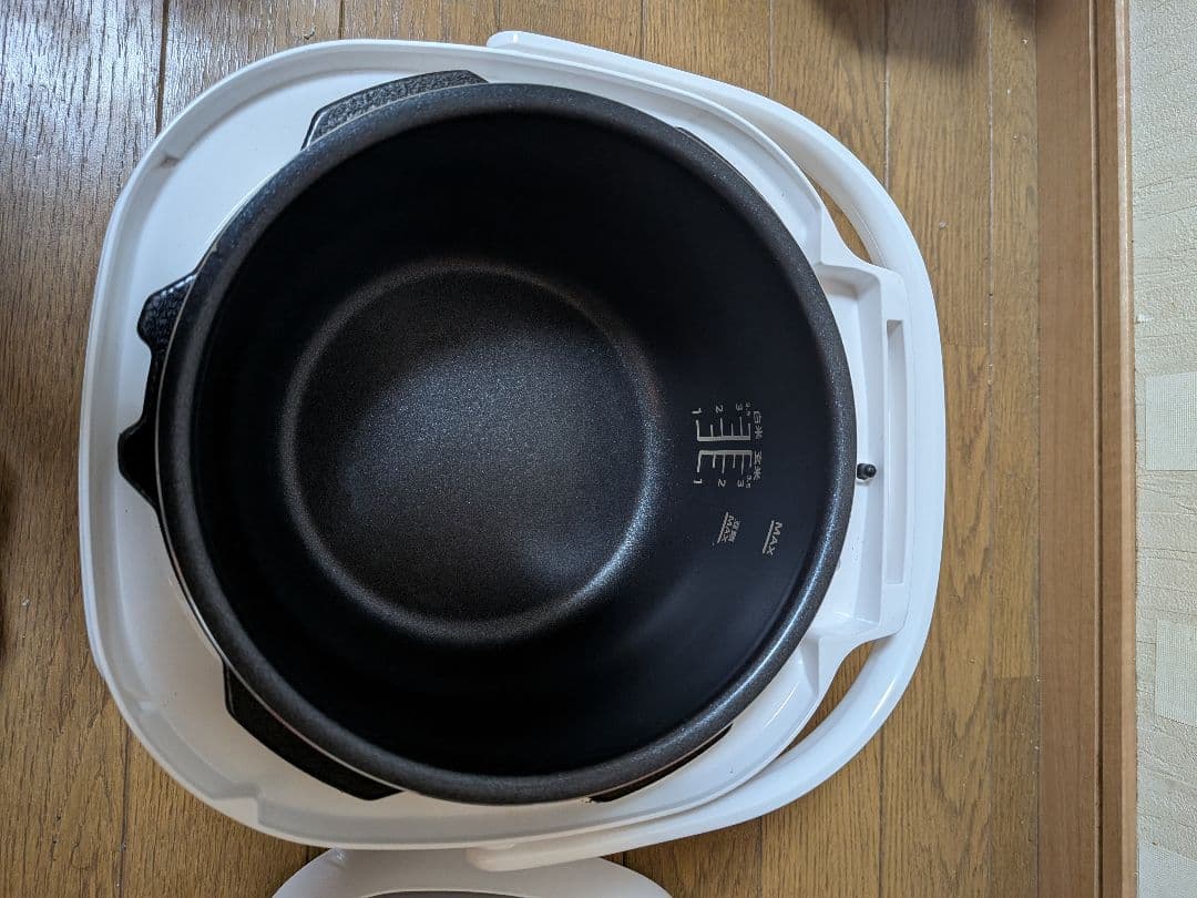 [山善] 電気圧力鍋 マイコン式 2.5L 圧力5段切替EPCA-250M(W)