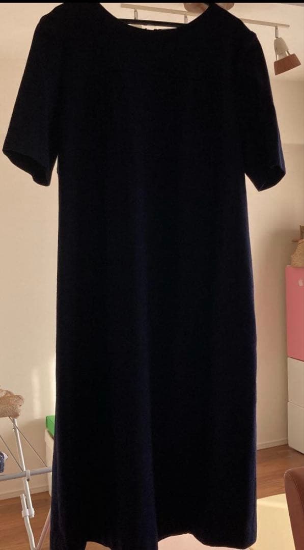 【美品】Wacoal　respiration　マタニティ　お受験スーツ　濃紺