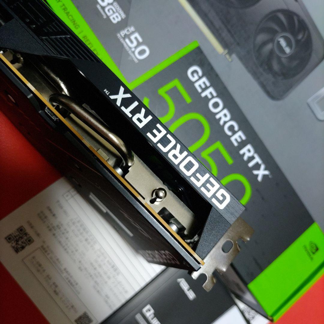 ASUS Dual　GeForce RTX 5050 8GB OC　1年保証