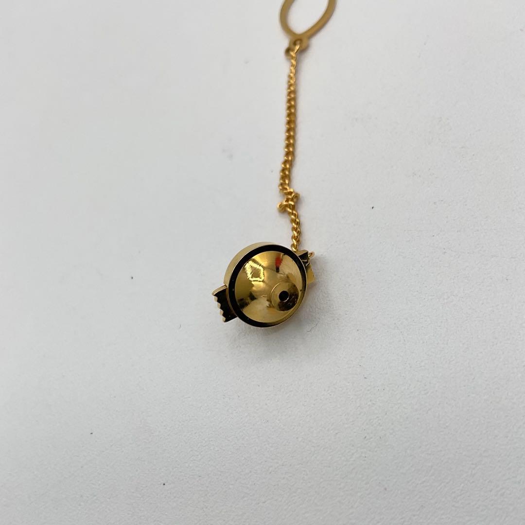 タサキ TASAKI タイタック タイピン パール 真珠 K18 箱付