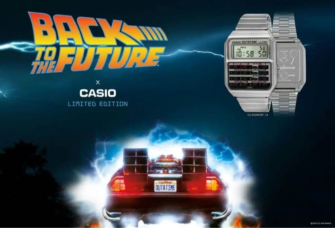 専用出品カシオ　バックトゥザフューチャー　CA-500WEBF-1A 新品未開封