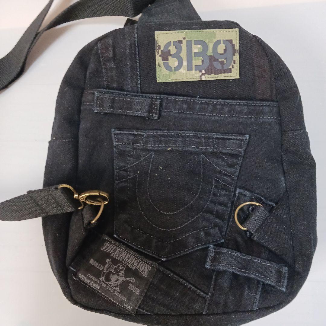 けい　リメイクデニム　ボディバッグ　ハンドメイド