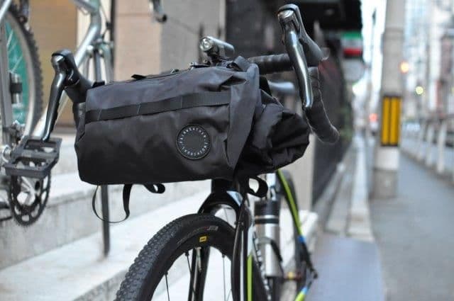 【美品】FAIRWEATHER ハンドルバーバッグ　ブラック