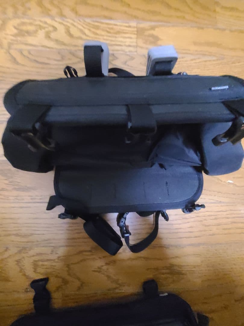 【美品】FAIRWEATHER ハンドルバーバッグ　ブラック