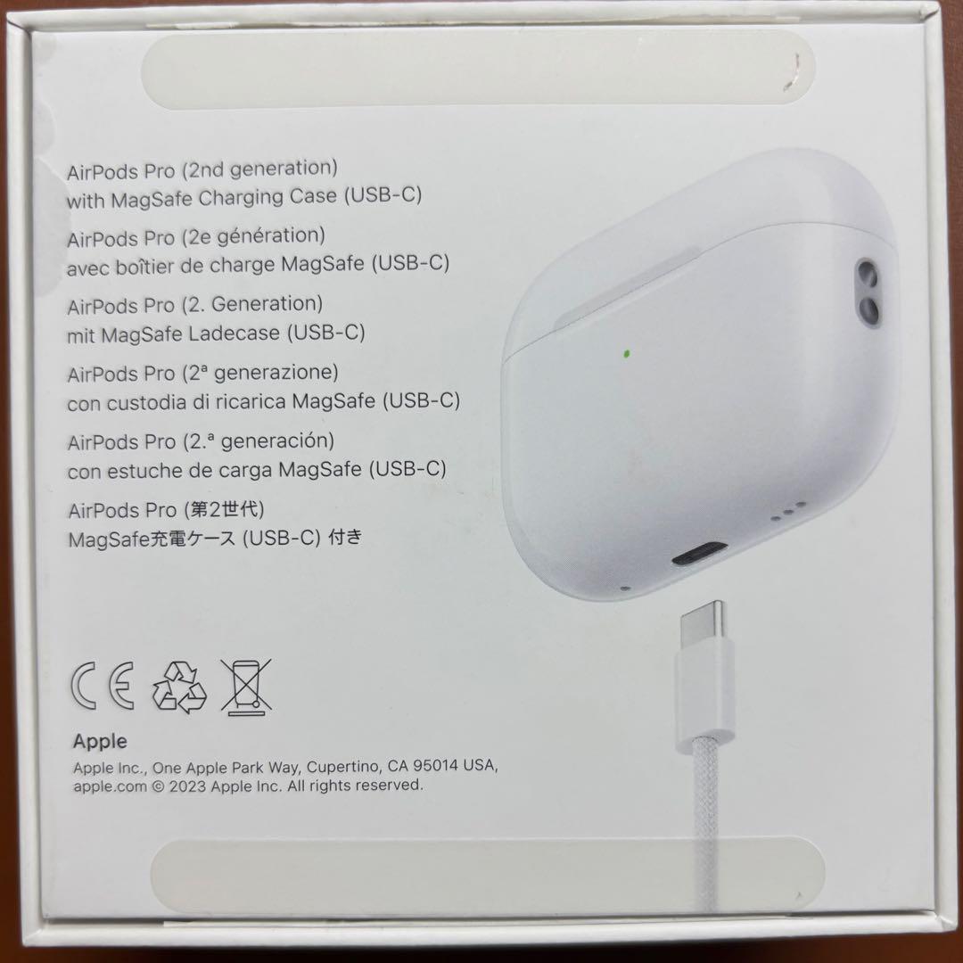 【極美品】AirPods Pro (第2世代) 本体