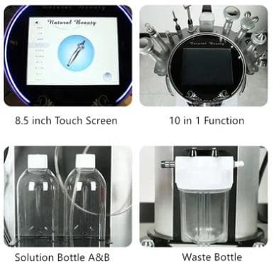 【美品】ハイドラフェイシャル 10-in-1多機能美顔器