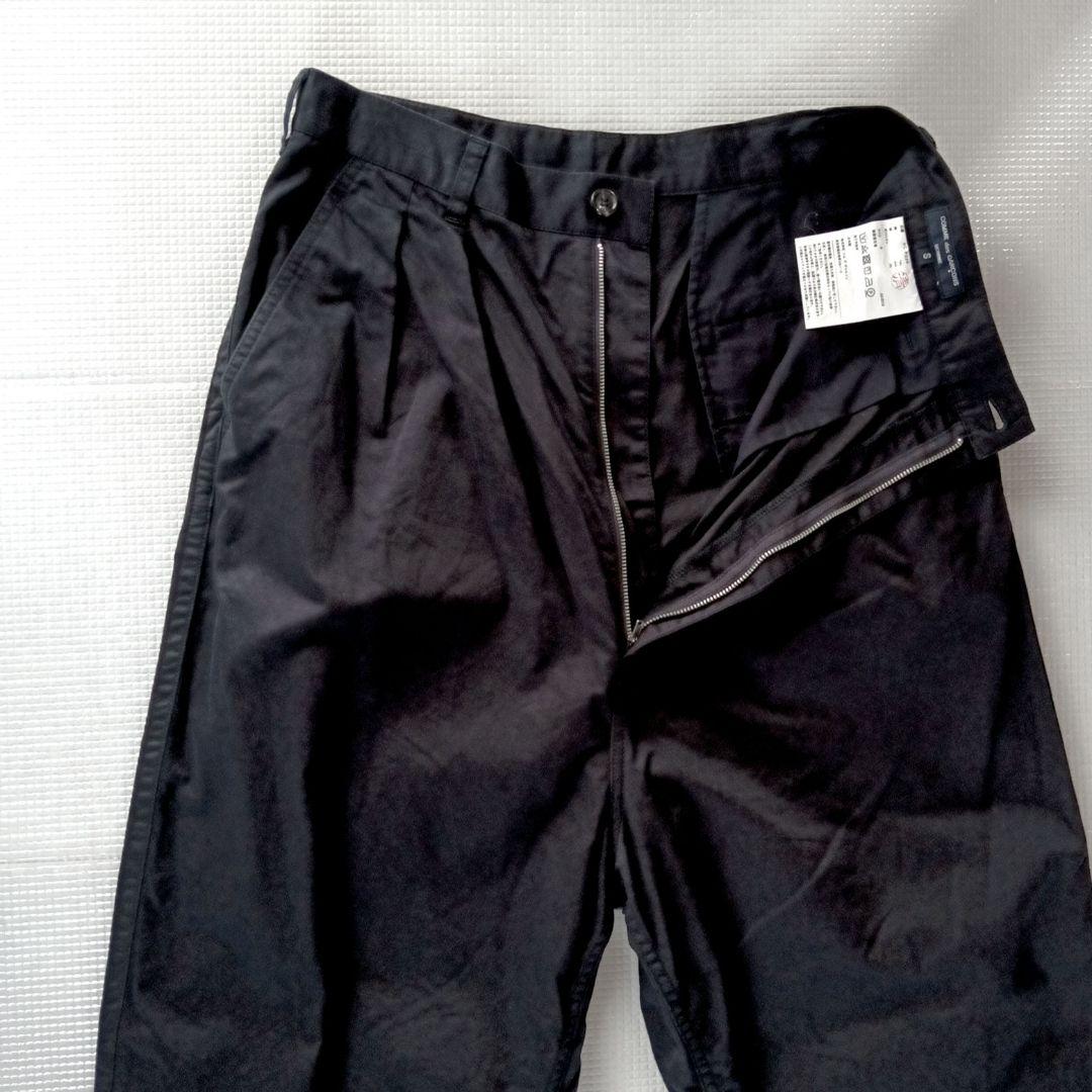COMME des GARÇONS HOMMEサルエルパンツ S ブラック
