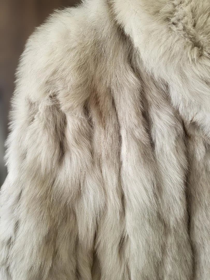 SAGA FOX　ファーコート　11号　シルバータグ