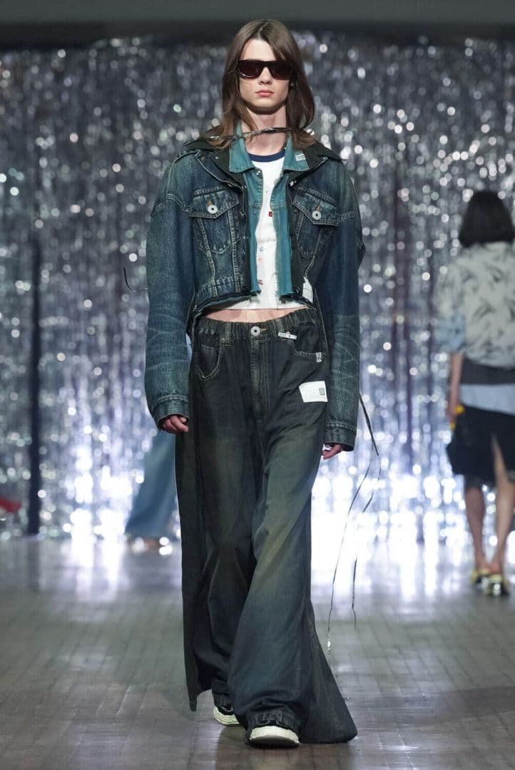 即売品　Maison mihara yasuhiro２５ss 　デニムジャケット