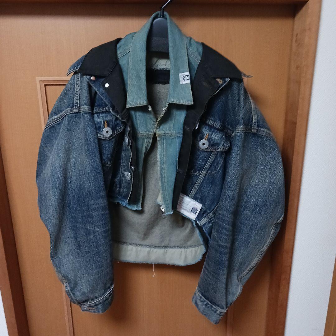 即売品　Maison mihara yasuhiro２５ss 　デニムジャケット