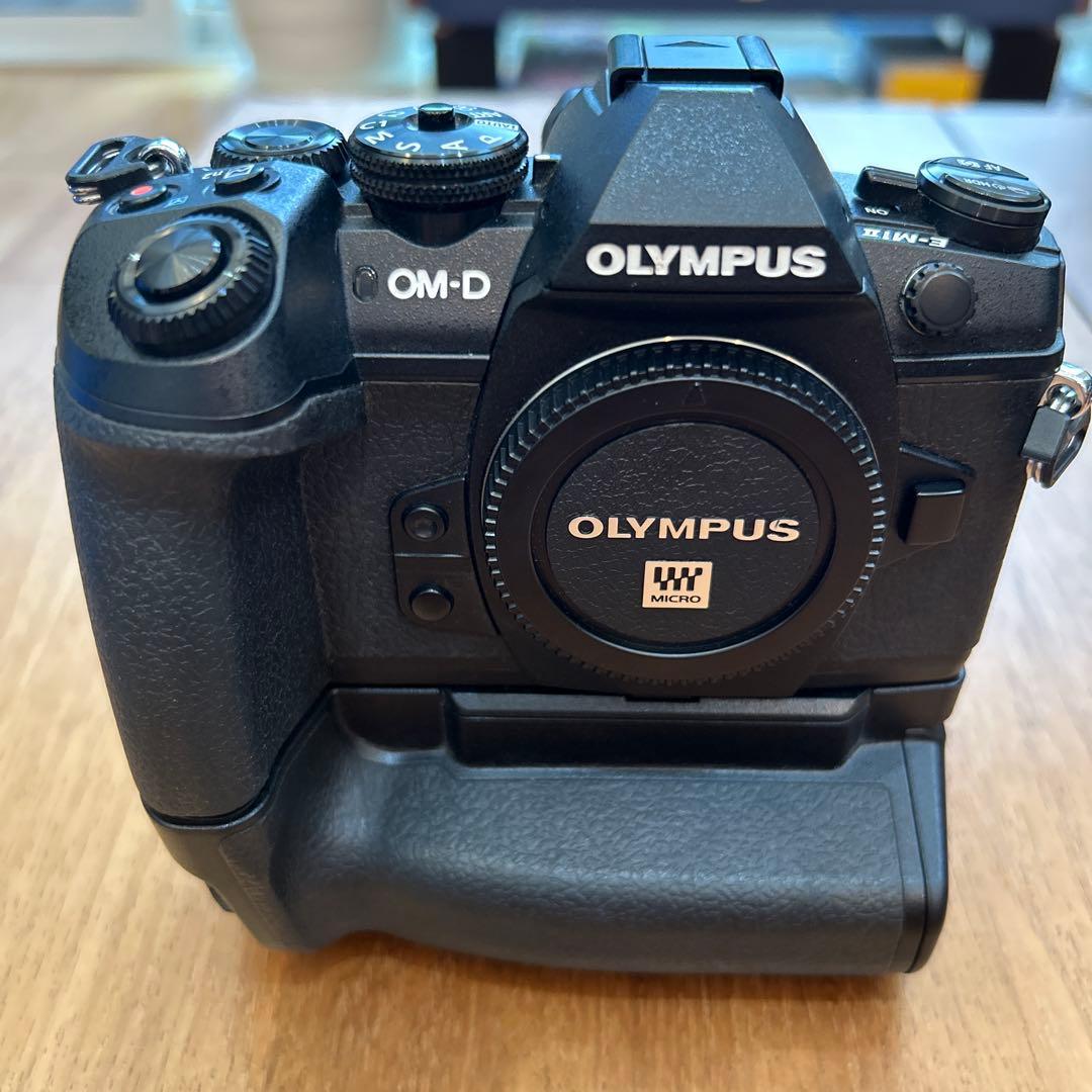 OLYMPUS OM-D E-M1 Mark II 本体　とバッテリーホルダー他