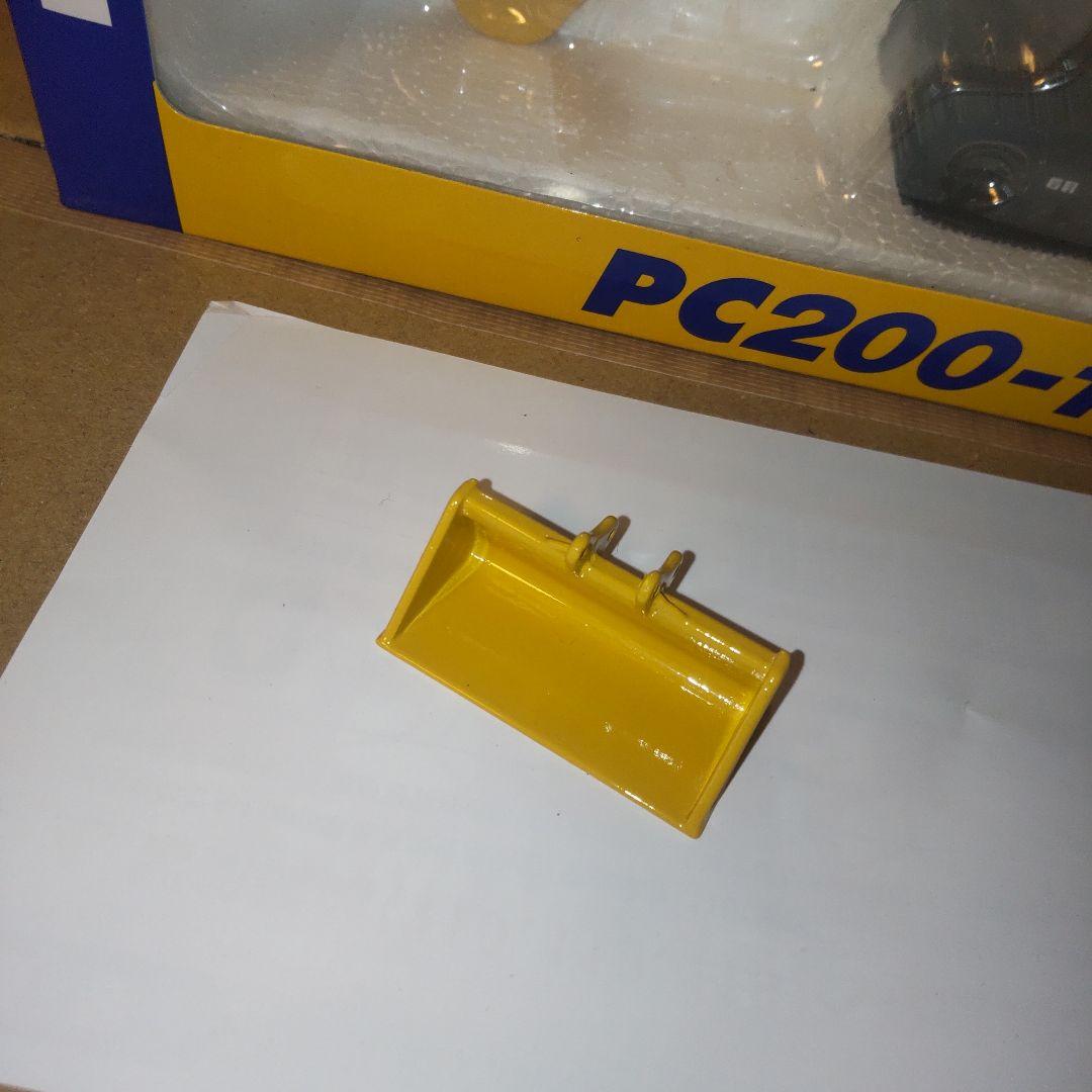コマツ建機　PC200-10 法面バケットセット　　1/50
