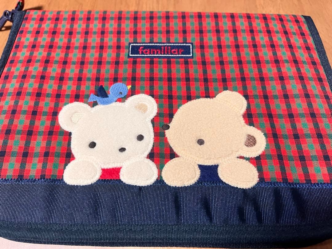 ファミリア 母子手帳ケース チェック